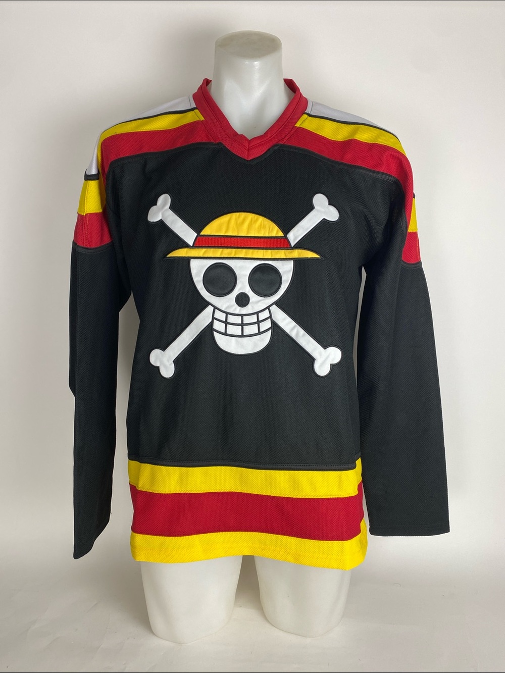 One Piece Luffy Hockey Jersey #56 BoxLunch Exclusive Men's Size Small
